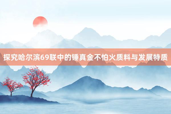 探究哈尔滨69联中的锤真金不怕火质料与发展特质